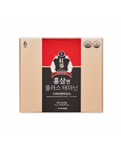K Food 韓國茶胺酸紅蔘萃取液 10克*30包