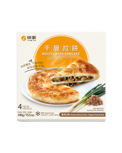 台灣田家 千層蔥肉拉餅 440克(4入)