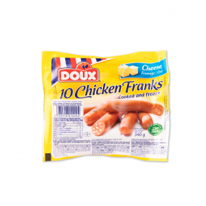Doux 法國雞肉芝士腸 340克