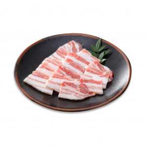 日本九州白豚豬腩片 約300克