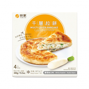 台灣田家 千層蘿蔔絲拉餅 440克(4入)